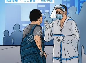 安全出门出行戴口罩防控疫情宣传手机海报下载推荐