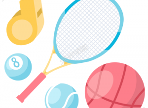 卡通手绘体育器材下载推荐