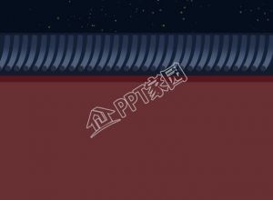 古风古建筑中秋节赏月茶具月饼背景下载推荐