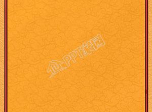 古风黄色底纹牡丹花标题框背景图片素材下载推荐