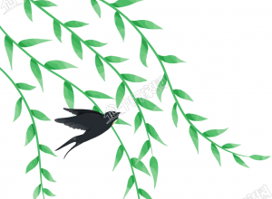 清新春天主题燕子图片免抠素材下载推荐