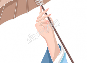 古风撑伞文艺图片素材下载推荐