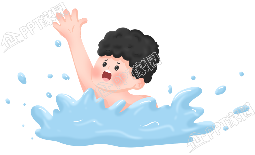 溺水的小孩图片