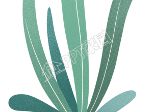 手绘绿色盆栽图片下载推荐