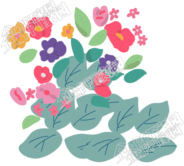 小清新碎花图片卡通手绘免抠素材
