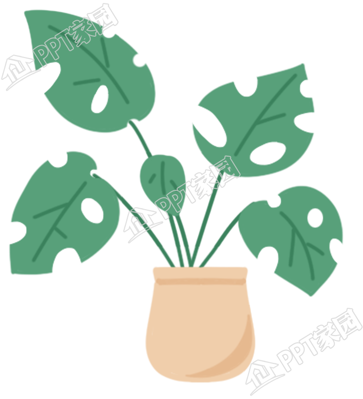 装饰盆栽绿植图片卡通手绘免抠素材
