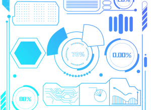 商务手绘网络科技表盘指标图片素材下载推荐
