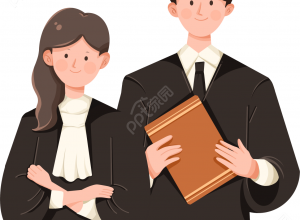 卡通手绘法官律师法律咨询宣传矢量图片素材下载推荐