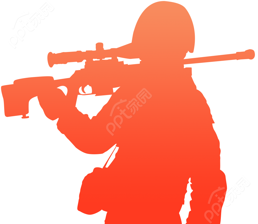 手绘士兵剪影夏令营军事活动矢量图片素材下载推荐