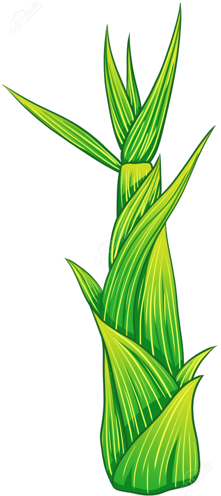 卡通手绘春笋劳作收获免抠图片素材