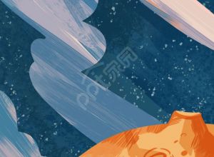 卡通手绘教育补习班招生宇宙月球涂鸦背景图片素材下载推荐