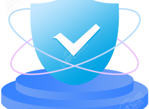 蓝色盾牌图片素材下载推荐