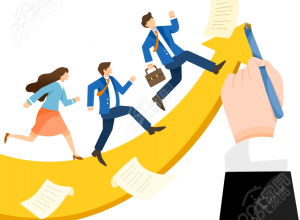 商务箭头人物图片素材下载推荐