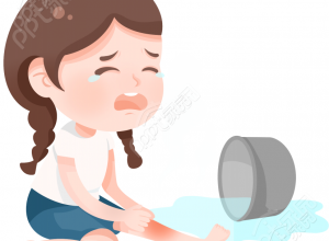 女孩烫伤图片下载推荐