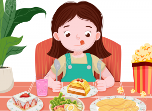 吃东西的小女孩下载推荐