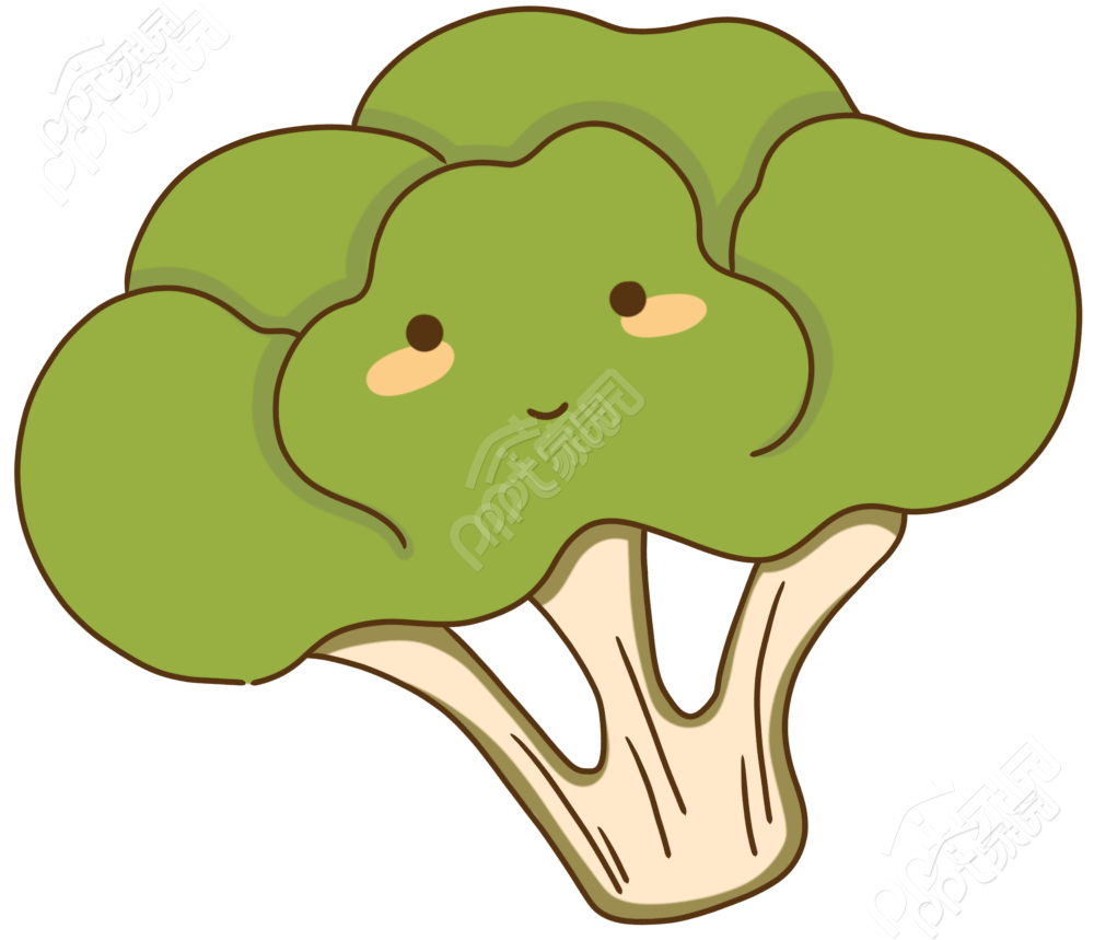 西兰花图标素材