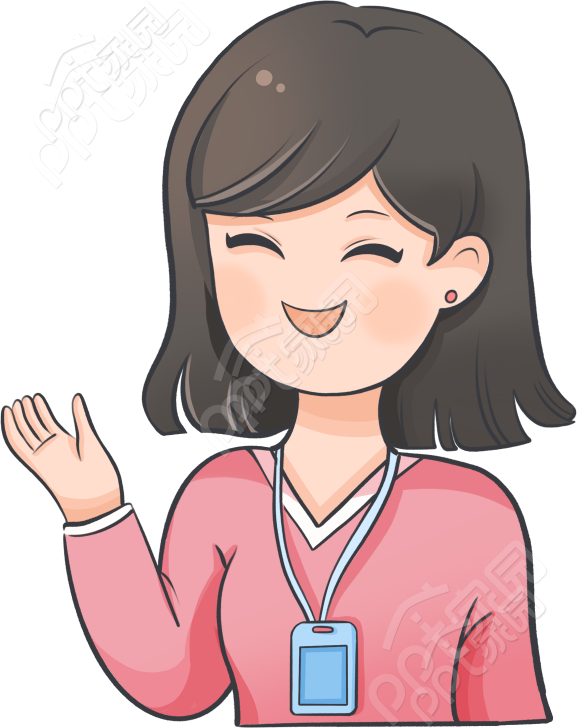 女生职业前台图片