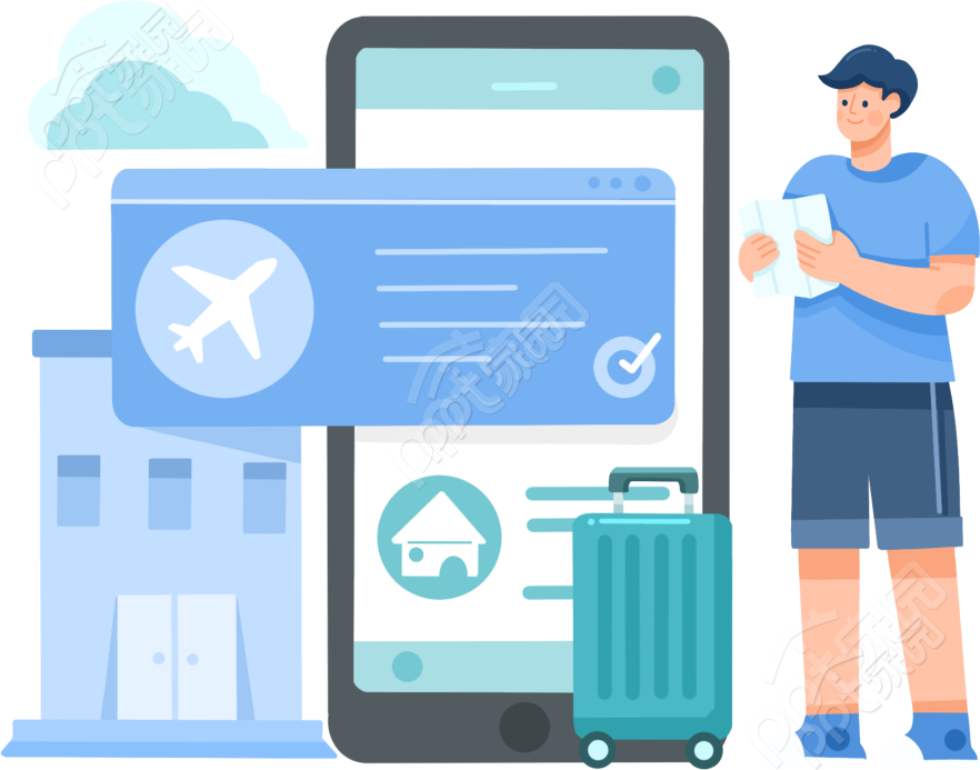 飞机旅游出行攻略图片