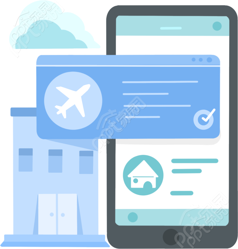 手机预定航班出行图片