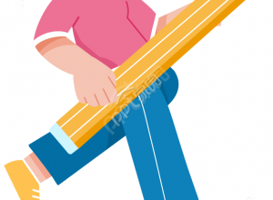 拿铅笔的女生图片素材下载推荐