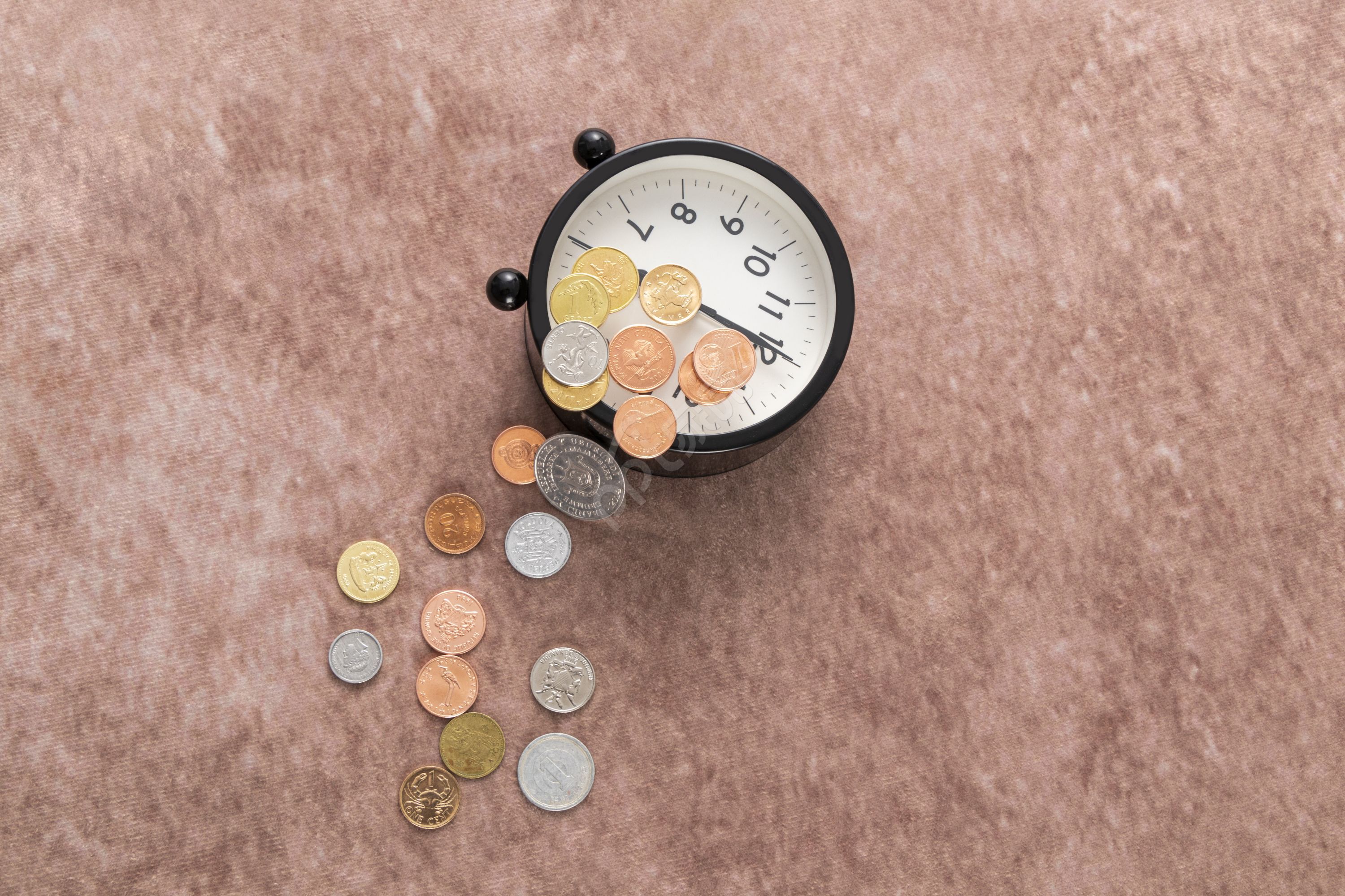 财务状况报告商务管理ppt背景图片