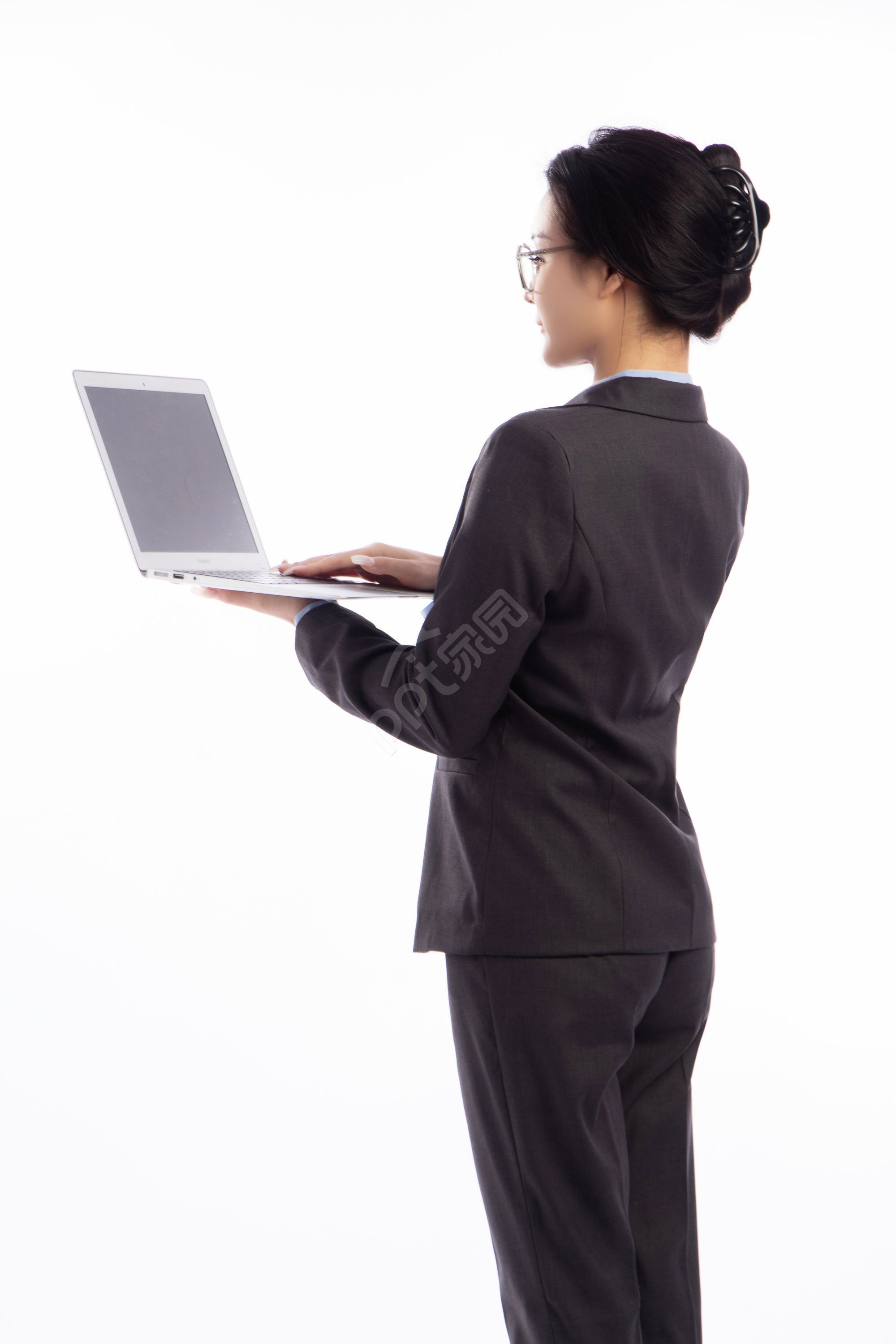 简约商务蓝ppt背景图片